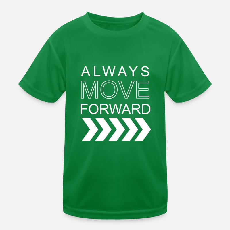 AlwaysMoveForward Kinder Funktions-T-Shirt