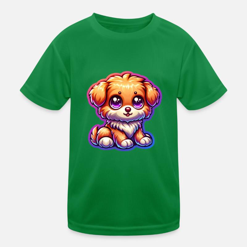 chien mignon T-shirt sport Enfant