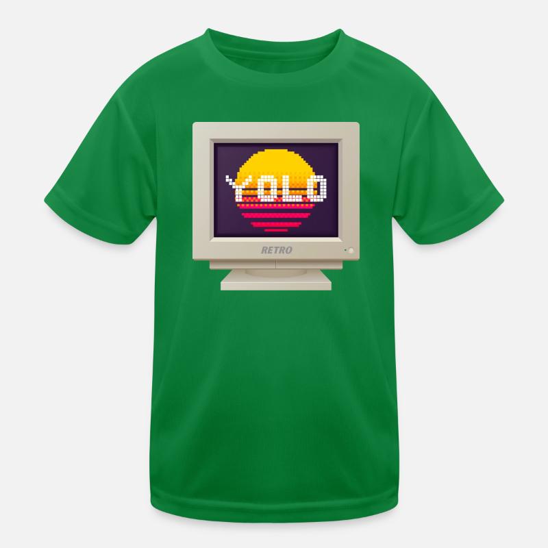 CRT Design - Du lebst nur einmal (YOLO) Kinder Funktions-T-Shirt