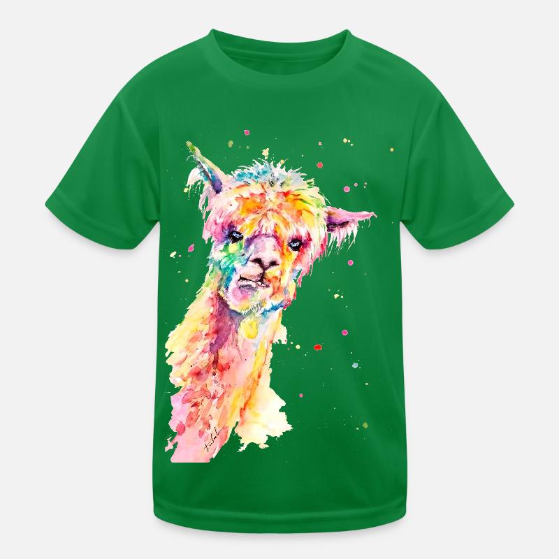 Alpaga coloré Maurice T-shirt sport Enfant
