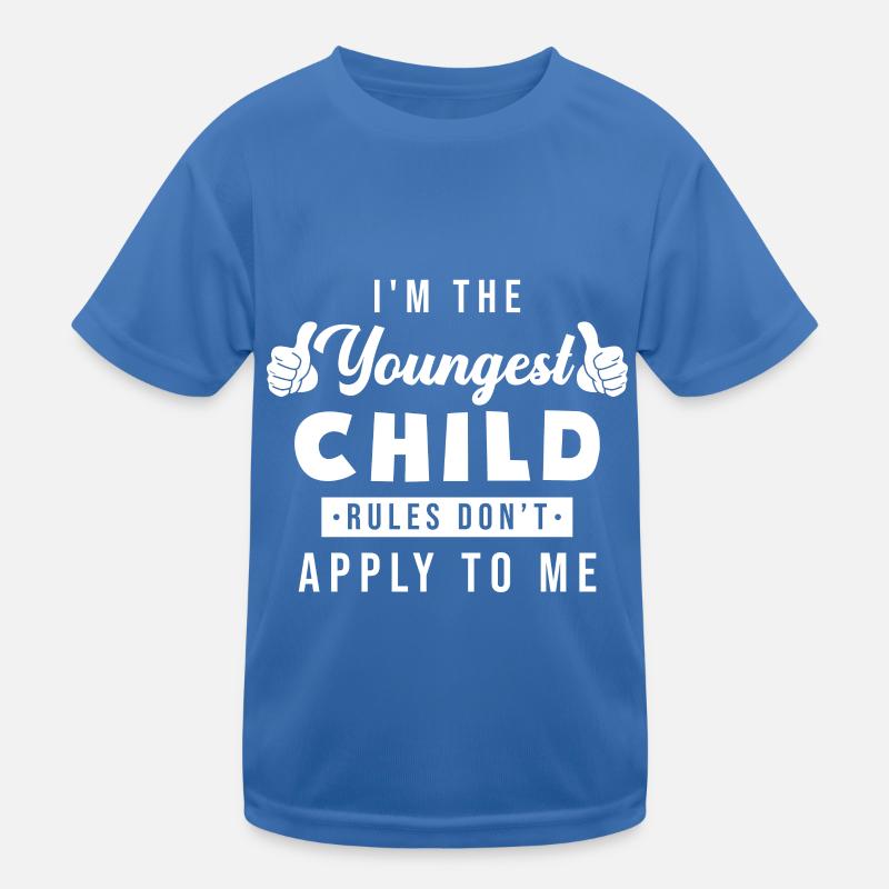 Jüngstes Kind Kinder Funktions-T-Shirt