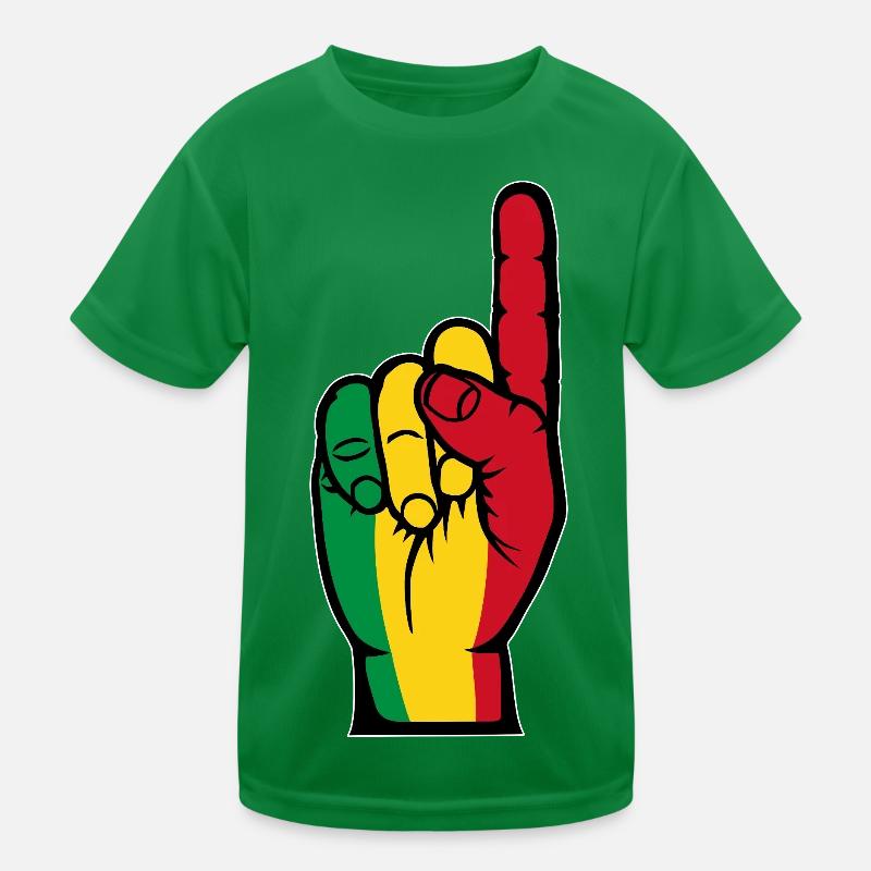 Drapeau du Mali numéro 1 T-shirt sport Enfant