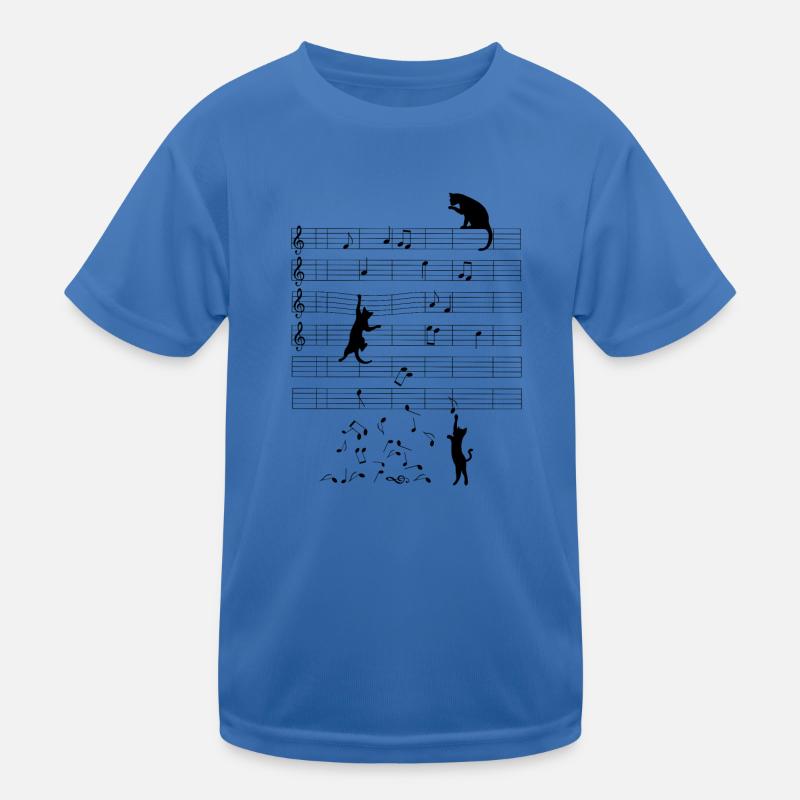 Chats et notes sur la pentaline T-shirt sport Enfant