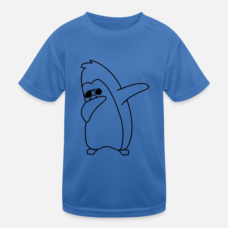 Pingouin Dabbing T-shirt sport Enfant