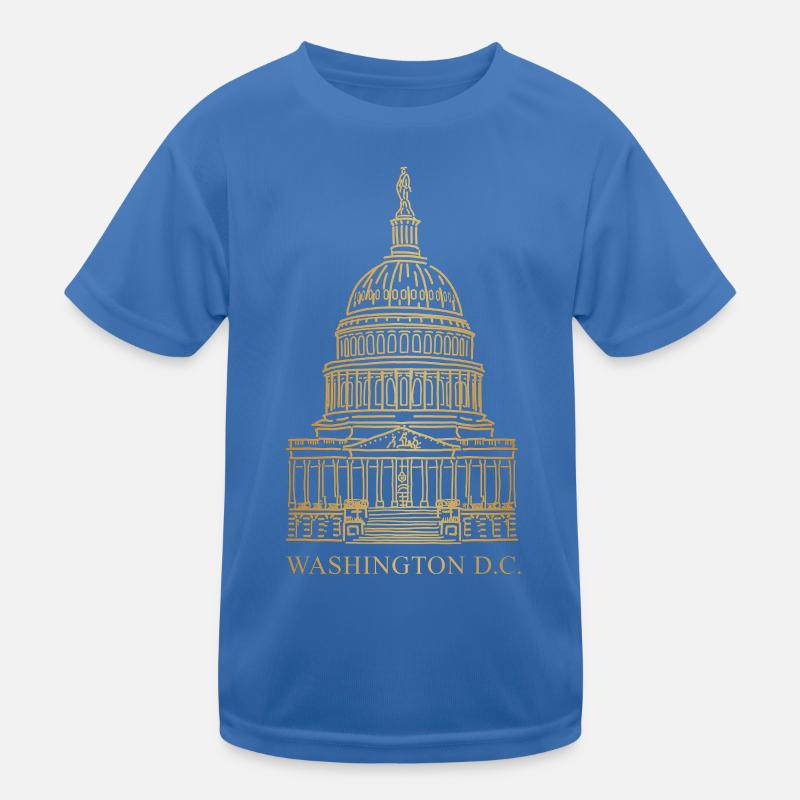 Capitole, siège du Congrès Washington D.C., États-Unis T-shirt sport Enfant