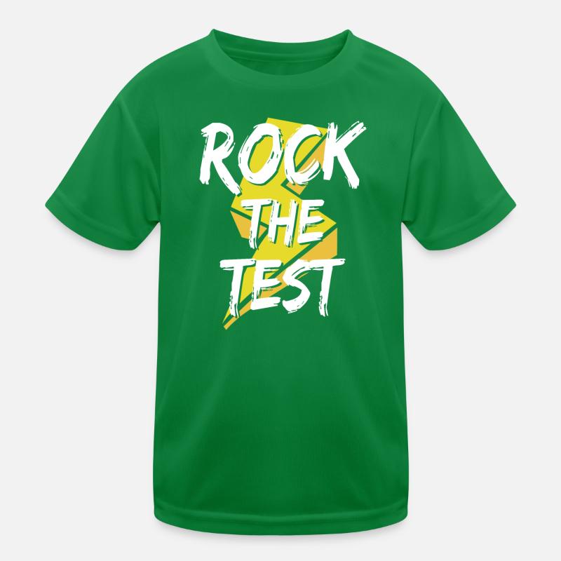Rock the test Kids Functional T-Shirt