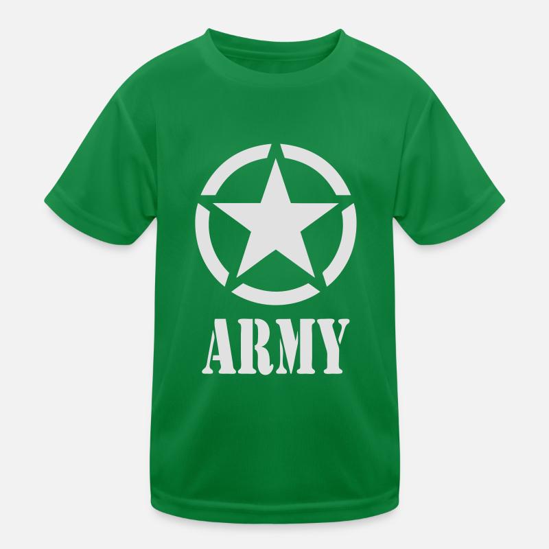 Army star 01 T-shirt sport Enfant