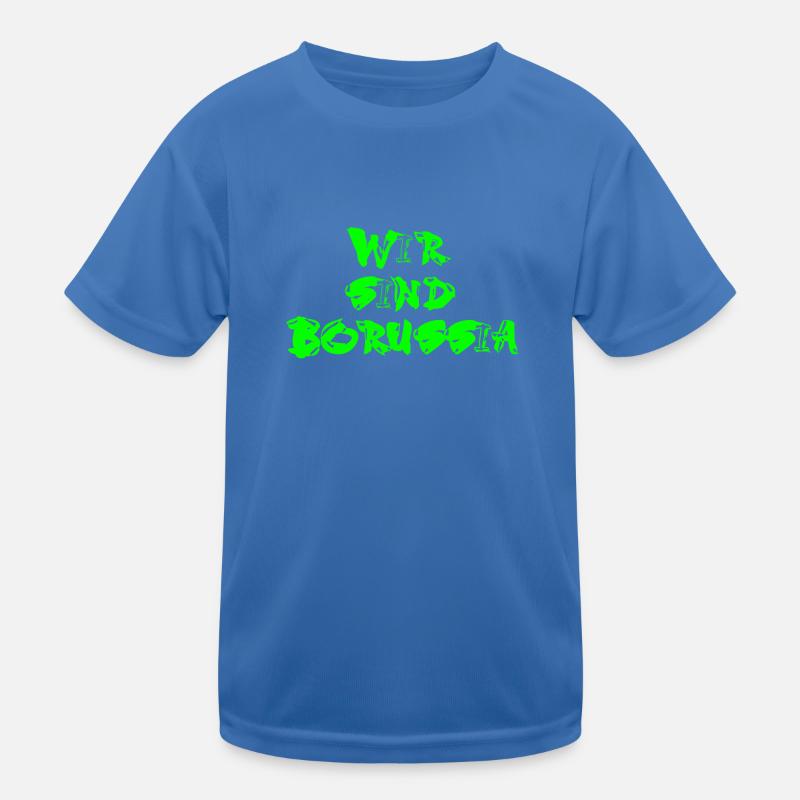 Wir sind BMG in grün Kinder Funktions-T-Shirt