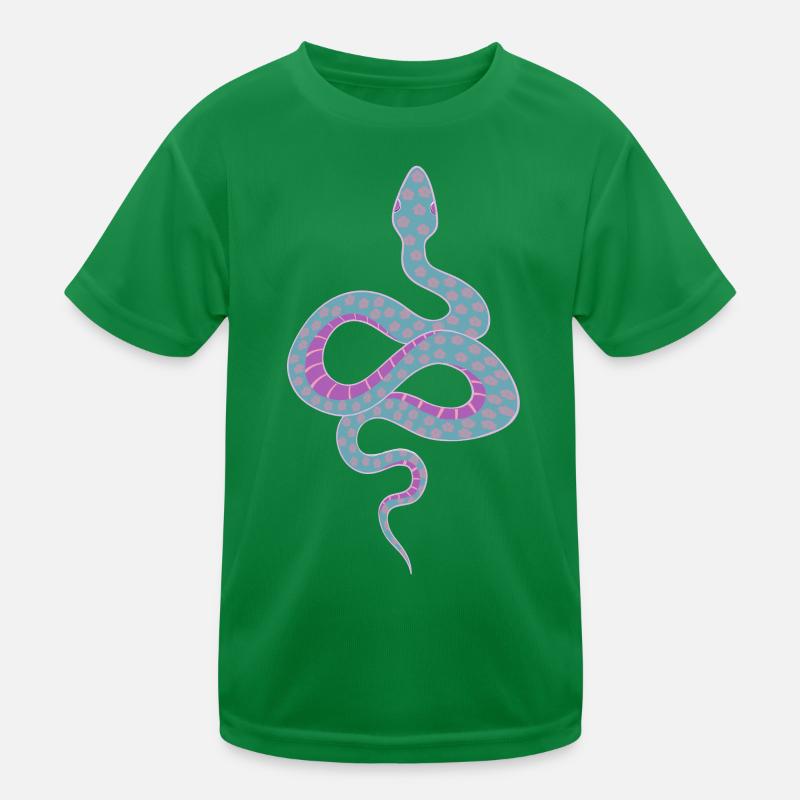 Snake Kids Functional T-Shirt