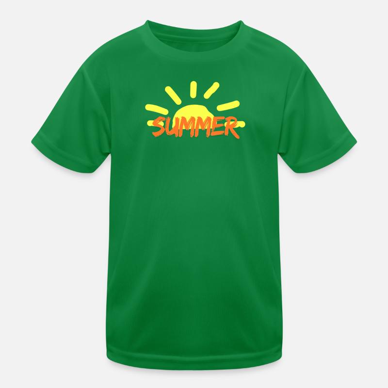 Summer Kids Functional T-Shirt