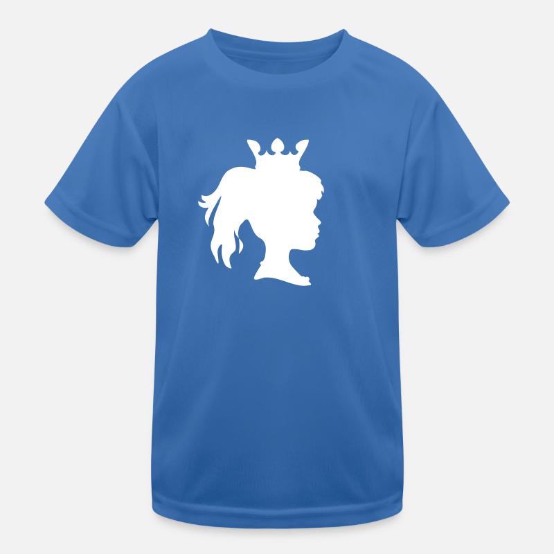 Princess Silhouette Kids Functional T-Shirt