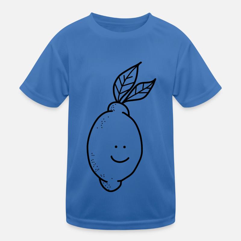 Lemon Happy Healthy Kids Functional T-Shirt
