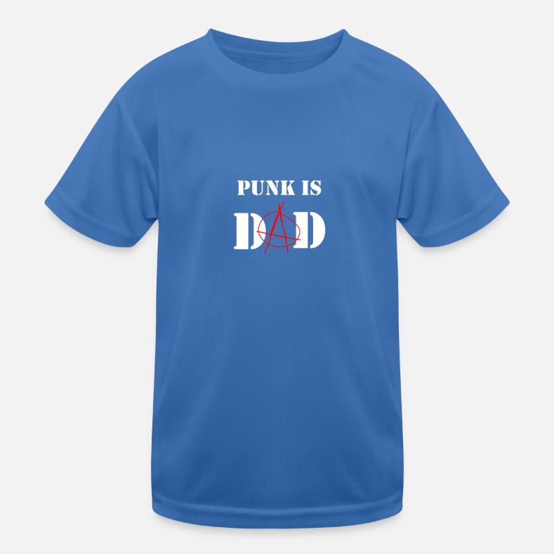 Punk is Dad Kinder Funktions-T-Shirt