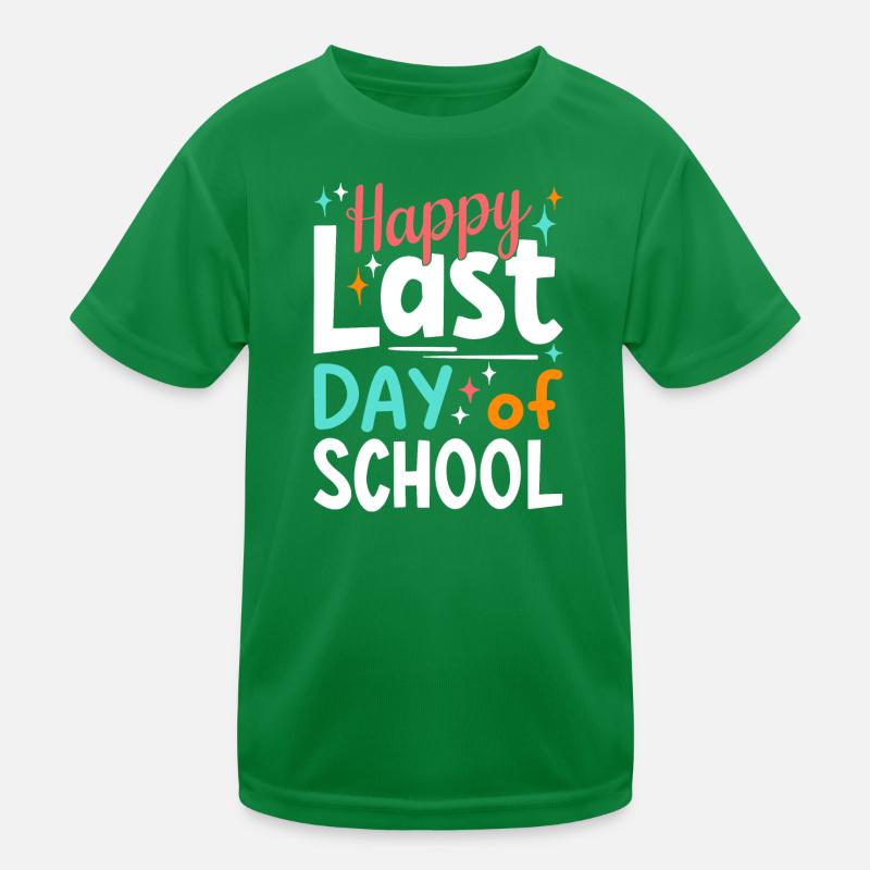 Dernier jour d’école T-shirt sport Enfant