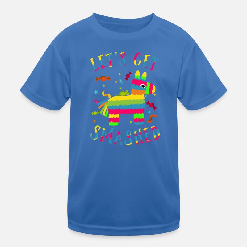 Let's Get Smashed Pinata Kids Functional T-Shirt