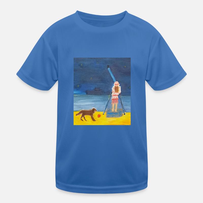 Van Gogh Mädchen Kinder Funktions-T-Shirt