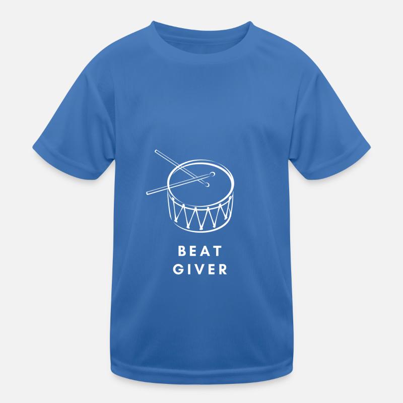 Drummer drummer Kinder Funktions-T-Shirt