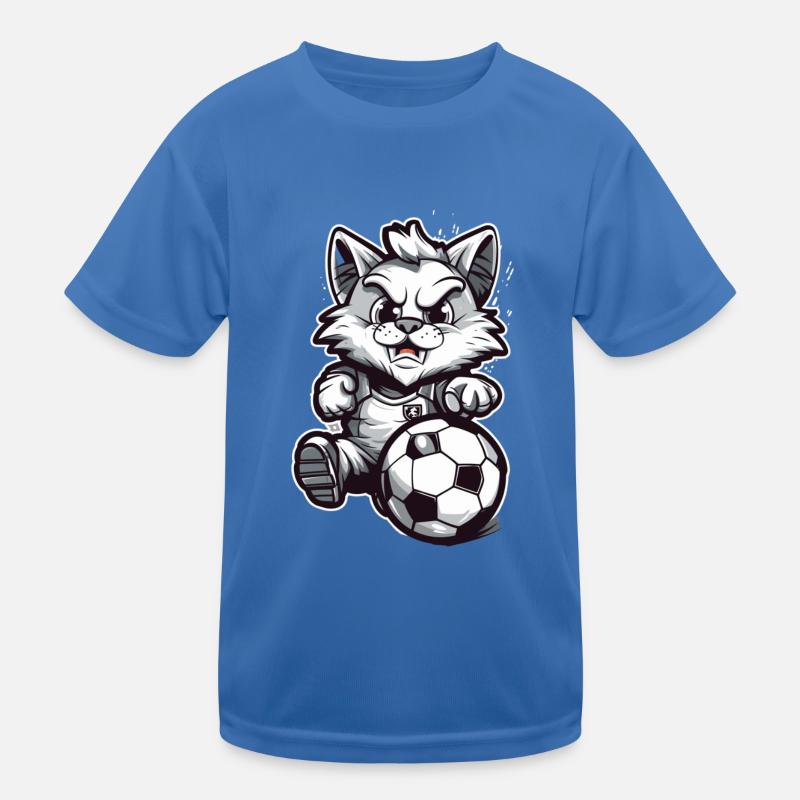 Chat de soccer T-shirt sport Enfant