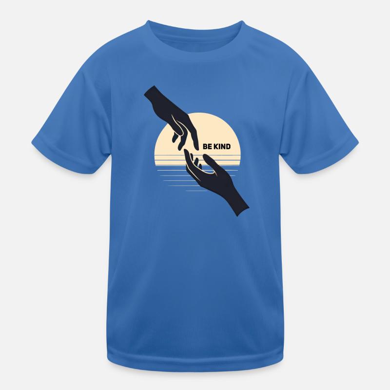 Sei Freundlich – Handreichung des Mitgefühls Kinder Funktions-T-Shirt