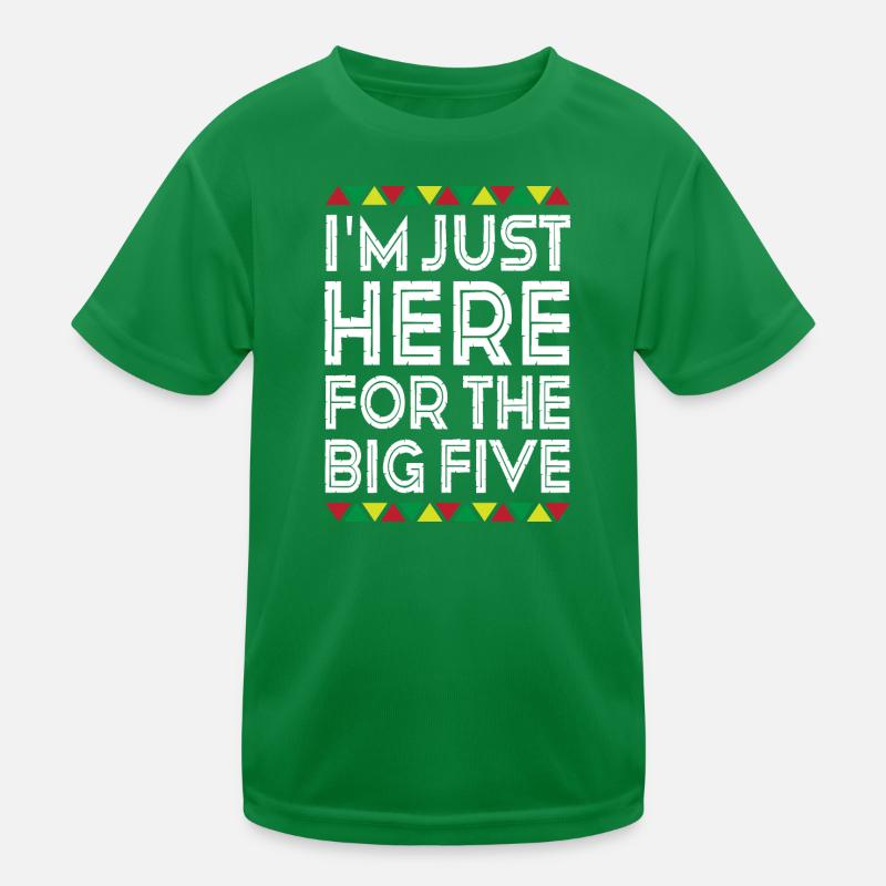 Juste ici pour les Big Five T-shirt sport Enfant
