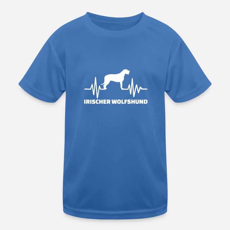 Irischer Wolfshund Kinder Funktions-T-Shirt
