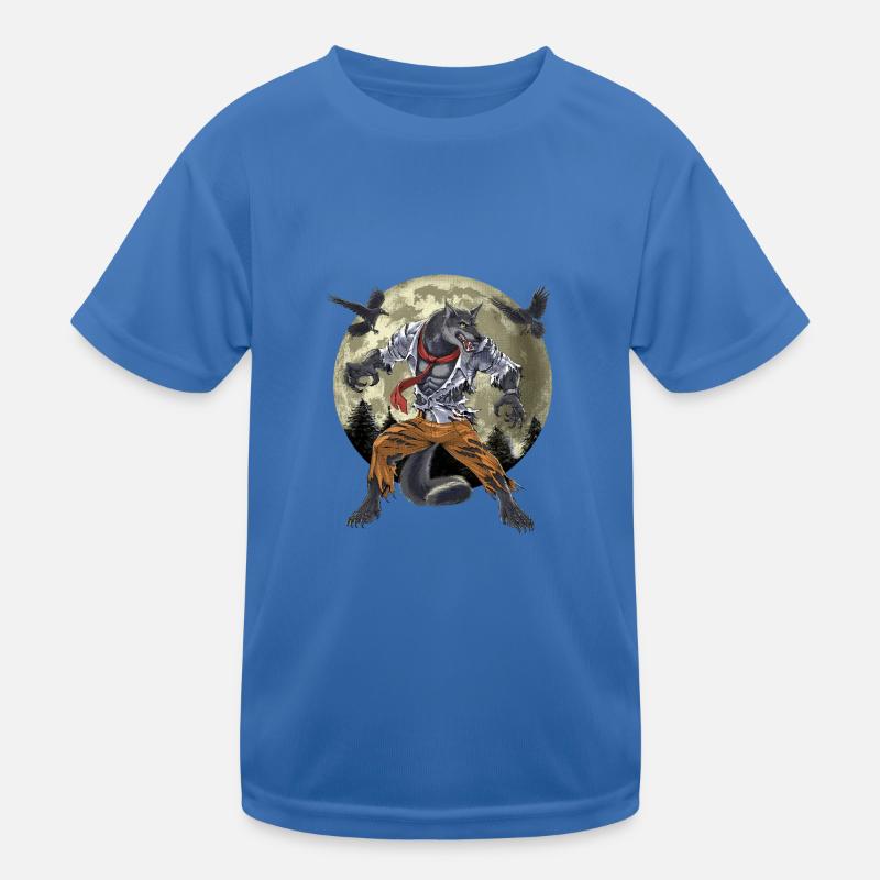 Werwolf Kinder Funktions-T-Shirt