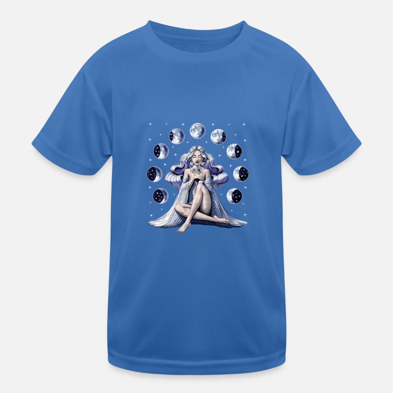 Moon Goddess Kids Functional T-Shirt
