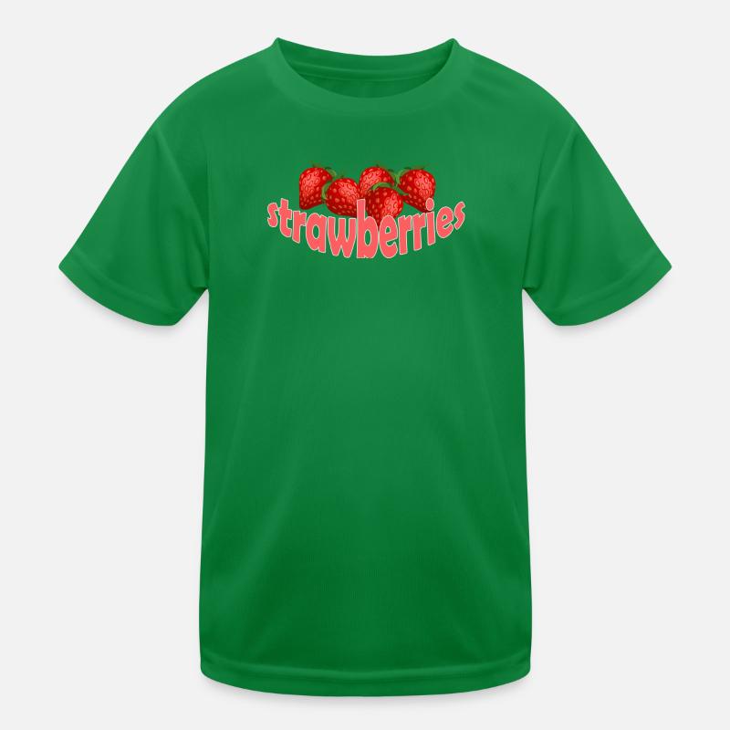 STRAWBEERIES Kids Functional T-Shirt