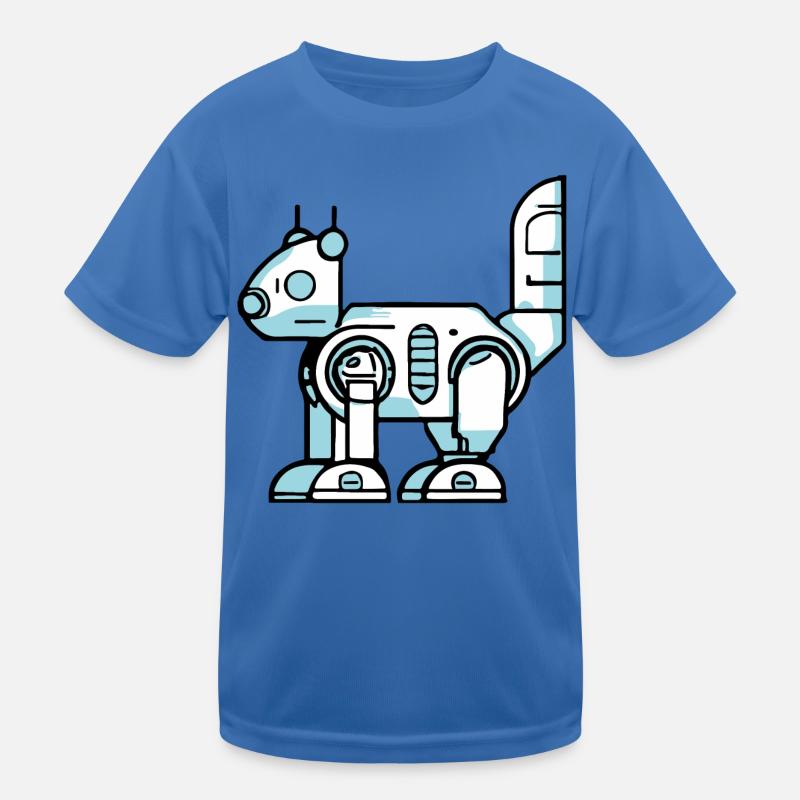 Cyber Roboter Eichhörnchen Kinder Funktions-T-Shirt