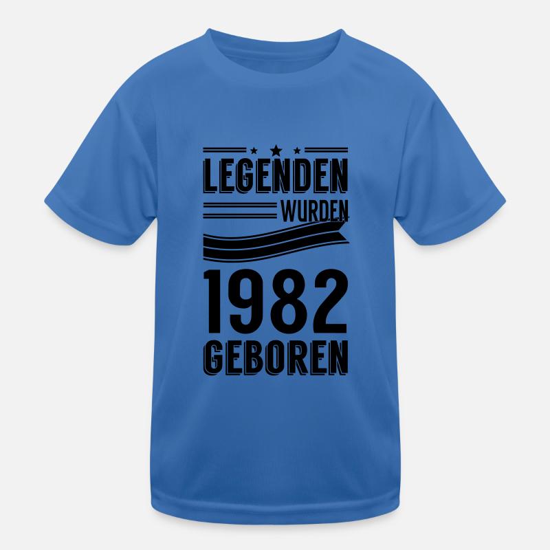 1982 Kinder Funktions-T-Shirt