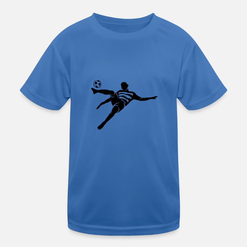 Kicker sort Funktionsshirt til børn