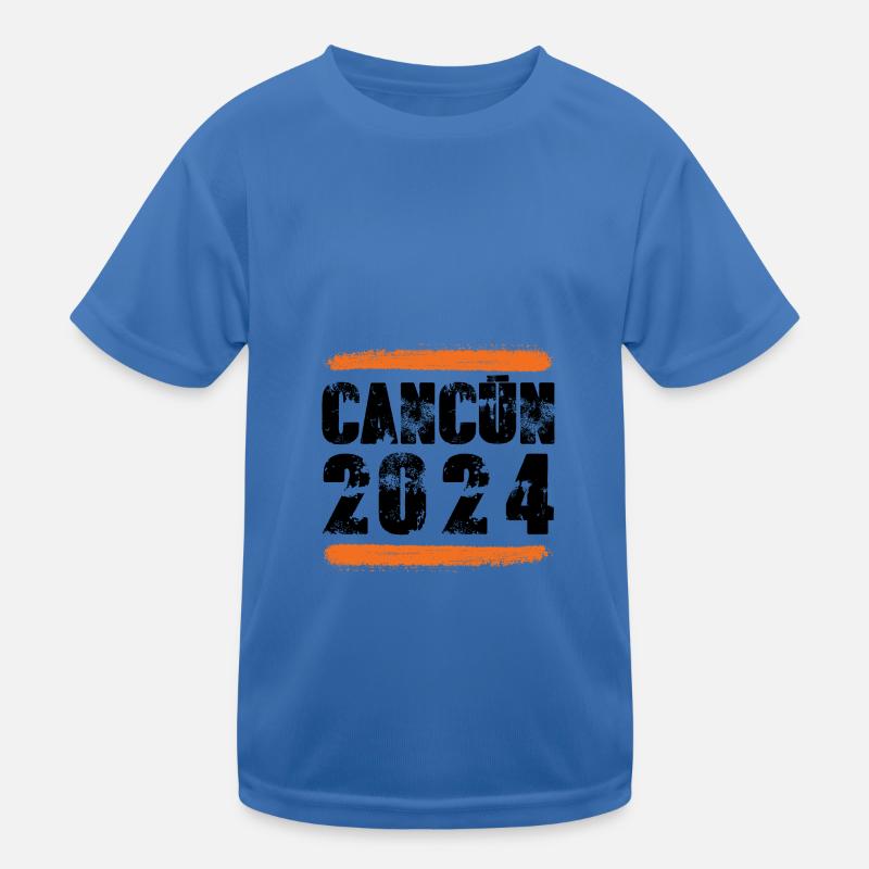 Cancun 2024 Team Kids Functional T-Shirt