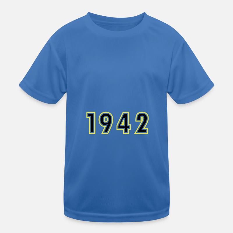 1942 Year Birthday Kids Functional T-Shirt