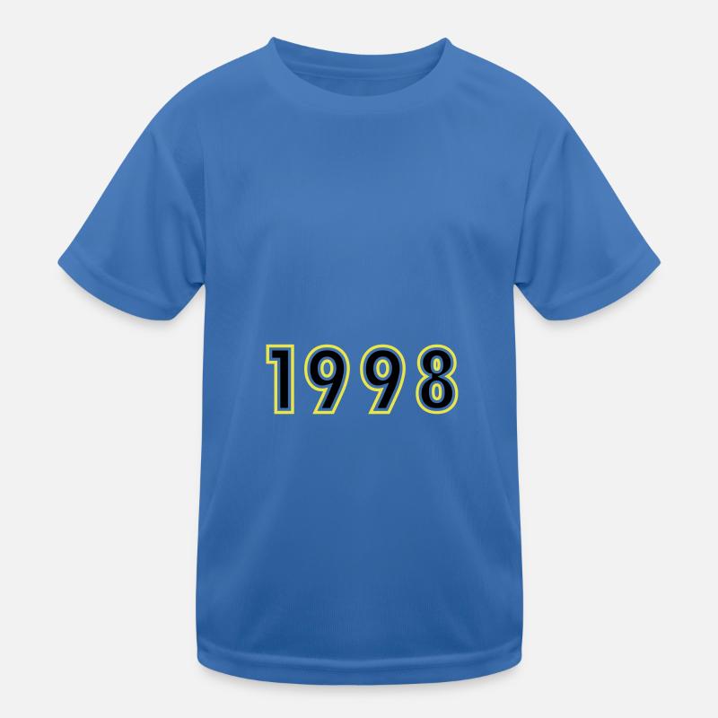 1998 Année Anniversaire T-shirt sport Enfant