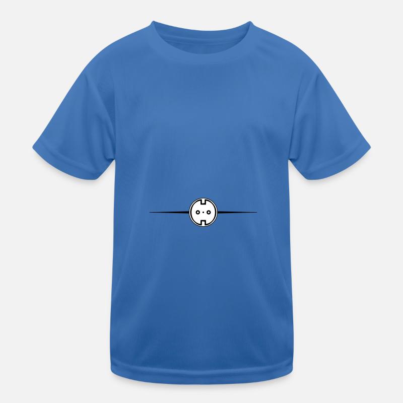 Socket Element Symbol Kids Functional T-Shirt