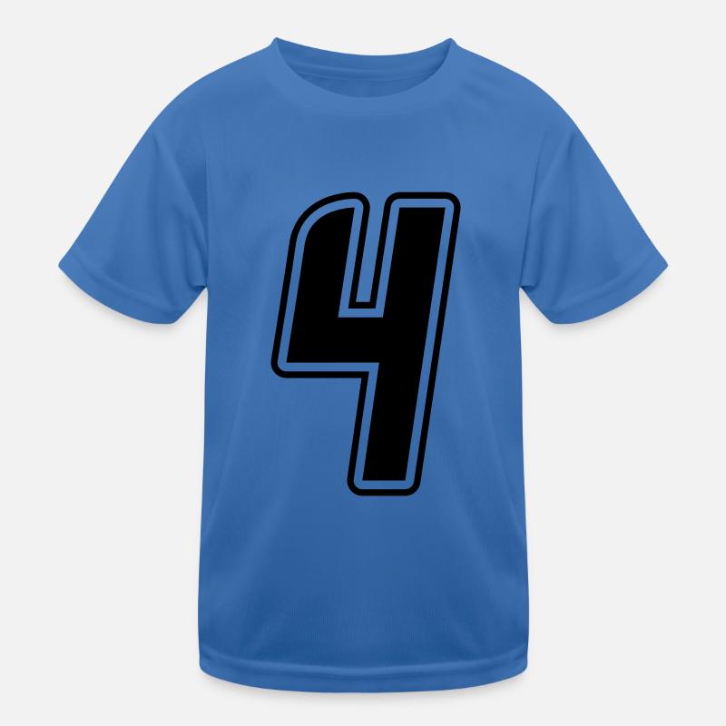 Numéro 4 T-shirt sport Enfant