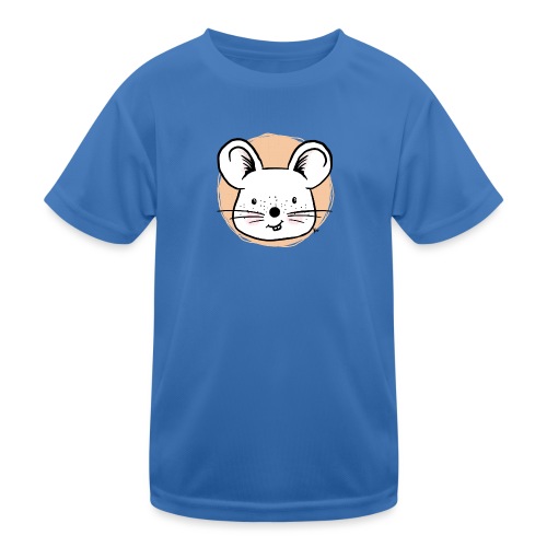 Süße Maus - Portrait - Kinder Funktions-T-Shirt