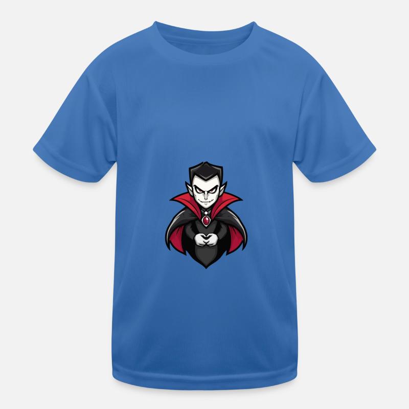 Vampir Halloween Comic Kinder Funktions-T-Shirt