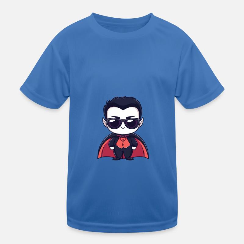 Vampire Halloween Kids Functional T-Shirt