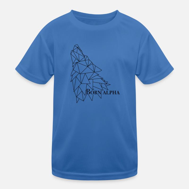 The Alpha Wolf Kids Functional T-Shirt