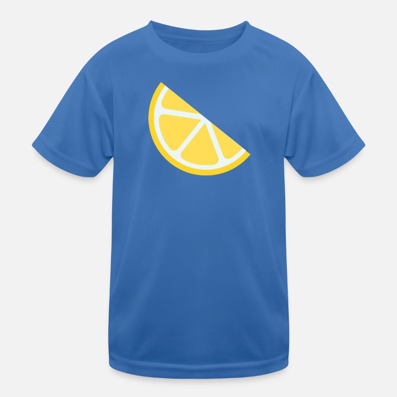 Lemon Slice Vintage Graphic T-shirt sport Enfant