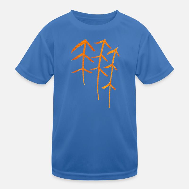 Fir Runes / Forest Symbol Kids Functional T-Shirt