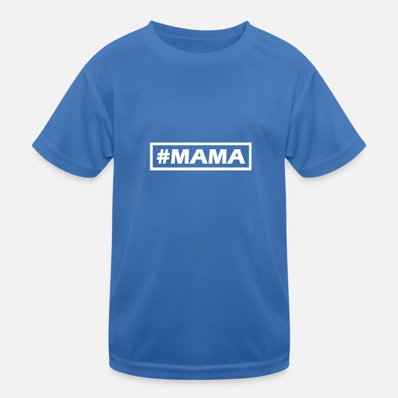 #MAMA simple modern Design Kinder Funktions-T-Shirt