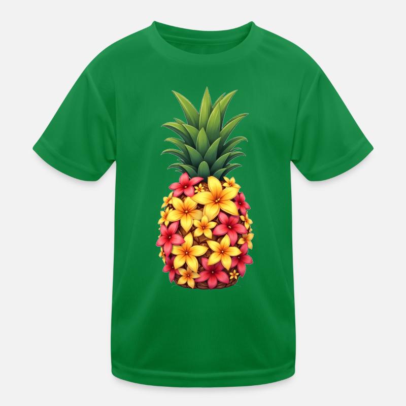 Pineapple Kids Functional T-Shirt
