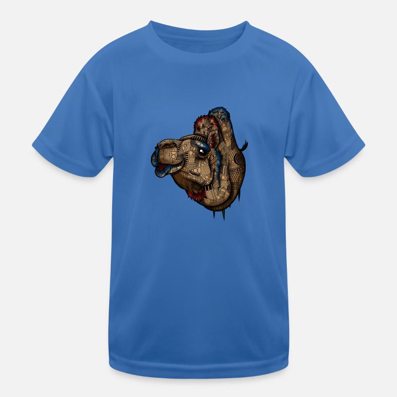 Kamel Kinder Funktions-T-Shirt