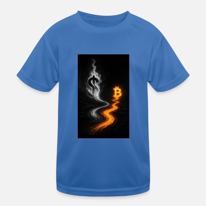 Bitcoin - Disruptive Kids Functional T-Shirt