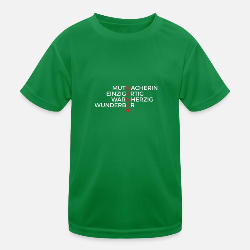 Mama Muttertag Mutter Kinder Funktions-T-Shirt