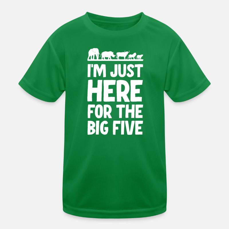 Juste ici pour les Big Five T-shirt sport Enfant