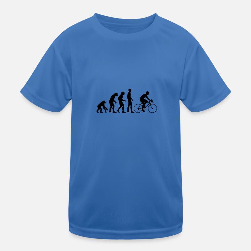 Evolution humaine Racing T-shirt sport Enfant