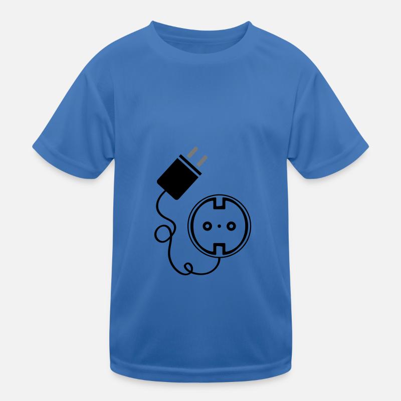 Socket Icon Power Kids Functional T-Shirt